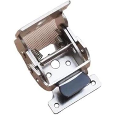 Imagem de BAZAC Dobradiça dobrável de 1 peça, dobradiça dobrável auto-bloqueadora de 180 graus, conector de perna de sofá, suporte de perna de mesa, suporte dobrável