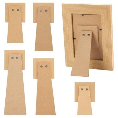 Imagem de BENECREAT 5 peças de cavalete traseiro, 5 tamanhos, suporte de substituição autoadesivo para a parte de trás da moldura