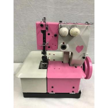 Imagem de Galoneira  2 Agulhas Semi Industrial Pink- Bracob baby, rosa, 110V