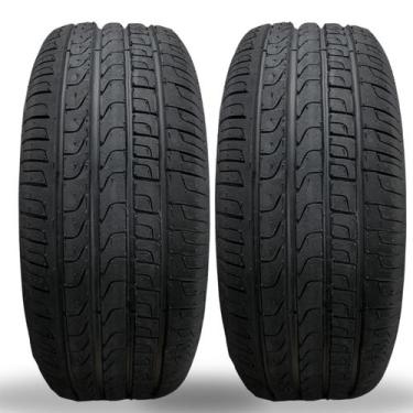 Imagem de Kit 2 Pneus Longway Aro 16 205/55 R16 Rodagem Boa