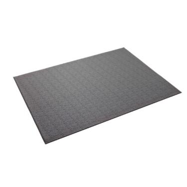 Imagem de Supermats Tapete de equipamento resistente 13GS-CINZA feito nos EUA para bicicletas de exercícios e passos, cor cinza (76,2 x 152,4 cm) (76,2 x 152,4 cm)