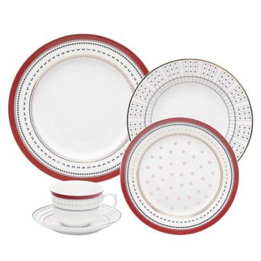 Imagem de Aparelho de Jantar 30 Peças Flamingo Lafayette Oxford