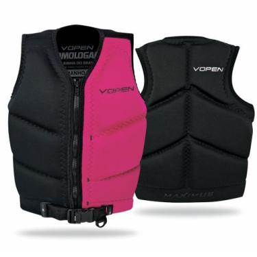 Imagem de Colete Salva Vidas Homologado Neoprene Maximus MXS22 - Vopen, Rosa, M