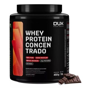 Imagem de Whey Wey Dux Concentrado Sabores de 450g Top Alta Qualidade-Unissex