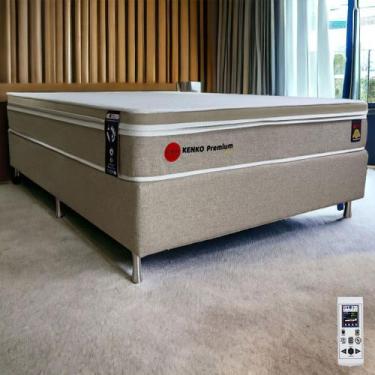 Imagem de Colchão Magnético Kenko Premium Original Plus, King 193x203 C/ Massage