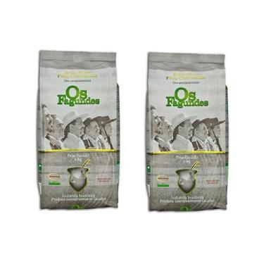 Imagem de 2 Erva Mate Chimarrão NUTRIMATE FAGUNDES tradicional 1Kg