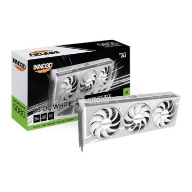 Imagem de Gpu INNO3D Geforce RTX 5080 X3 OC White 16GB 256 BITS GDDR7 N50803-16D