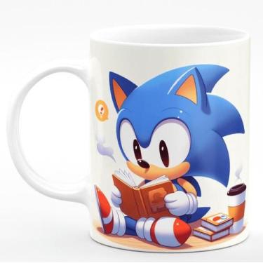 Imagem de Caneca de Porcelana Sonic the Hedgehog 325ml Concentration - PRMUG
