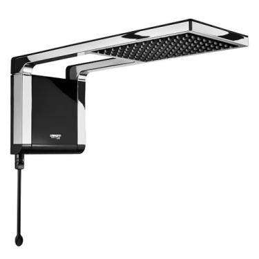 Imagem de Chuveiro Acqua Storm Ultra Pt/Cr 5500W 127V Lorenzetti, 110V