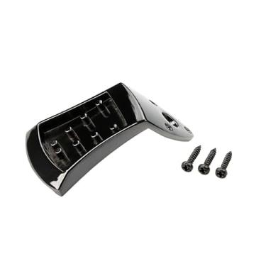 Imagem de Generic Peças de instrumento musical de mandolim, fácil de instalar, resistente para violão de bandolim de 8 cordas, parte de bandolim, ponte de bandolim