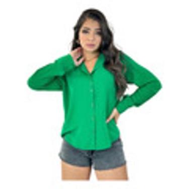 Imagem de Camisa Feminina Manga Longa Uniforme Premium Social - ATRATIVE FESHION