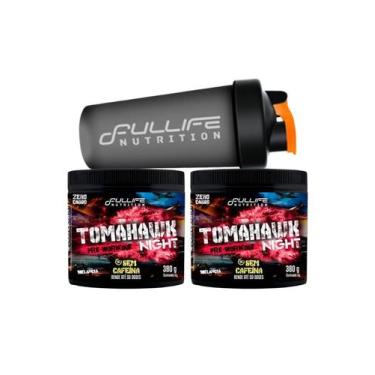 Imagem de Pré Treino Sem Cafeina Zero Carbo Tomahawk Night 2 Unidades - Fullife 