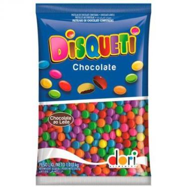 Imagem de Disqueti Confeitos de Chocolate Ao Leite 1 Kg - Dori