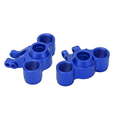 Imagem de Drfeify 1 par de Ligas de Alumínio Universal RC Transportadores de Eixo de Fácil Instalação para o Cume 1/16 Veículos RC (Azul)