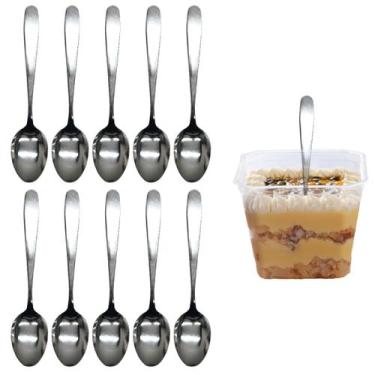 Imagem de Jogo 12 Colheres Sopa em Aço Inox Talher Para Cozinha - Uni