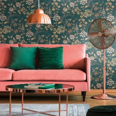 Imagem de Papel De Parede Metropolitan Stories 3 Floral Verde 391174ms