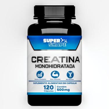 Imagem de Creatina monohidratada 120 cápsulas super shape