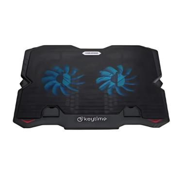 Imagem de Suporte para Notebook Keytime CoolStand 2 Ajustável C/ 2 Fans Preto - KYT00020