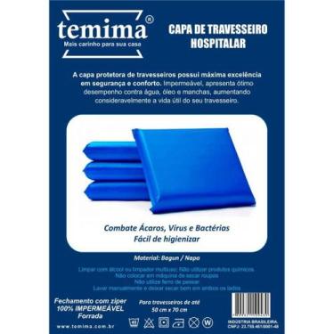 Imagem de Capa De Travesseiro Hospitalar Cirurgica c/ Ziper - JGS CAPAS