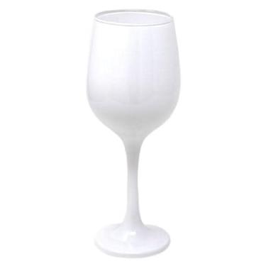 Imagem de Vikko Taças de vinho branco decorativas: 325 ml taças de vinho chiques com haste para vinho tinto e branco - copo de vinho grosso e durável - pode ser lavado na lava-louças - ótimo para degustação de vinhos - conjunto de 6 taças decorativas
