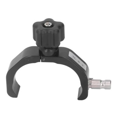 Imagem de Liga de Alumínio Fez Pinça de Pólo GPS, Suporte do Berço do Berço Faixa de Bússola, Pinça de Coletor de Dados Fácil de Ajustar para Medições de Hitarget Rtk, Compacto e Portátil