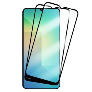 Imagem de 2 Películas De Vidro Temperado 3D Full Cover Para Samsung Galaxy A06 Proteção Anti Impacto Que Cobre Toda A Tela