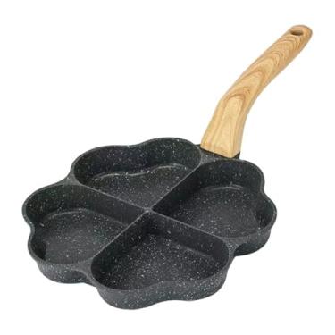 Imagem de Frigideira Antiaderente Inox com Formato de Coração – Cabo Resistente, Ideal para Ovos, Panquecas e Mini Receitas