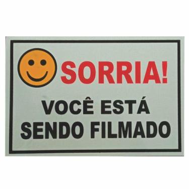 Imagem de Kit 5 placas de advertência - Hiper