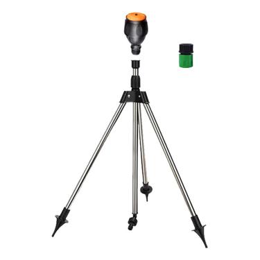 Imagem de Aspersor De Jardim Giratório Automático Com Tripé De 360