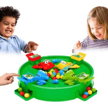 Imagem de Jogos Educativos Infantil Sapo Comilão Brinquedo Criança - Playland