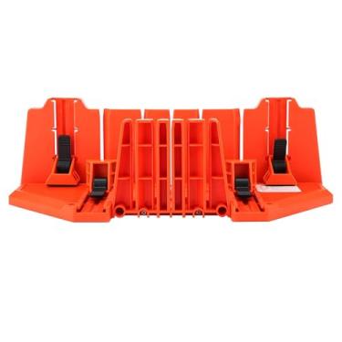 Imagem de Pssopp ABS PLÁSTICA MITRE CAIXA SERATE, TRABALHO ARQUITETIAL 14 FERRAMENTA DE HARDWARE DE Corte DE MAÇA DE MADEIRA COM CLAMPO, PARA PINTRAÇÃO ACRYLICA, Corte DE Canto