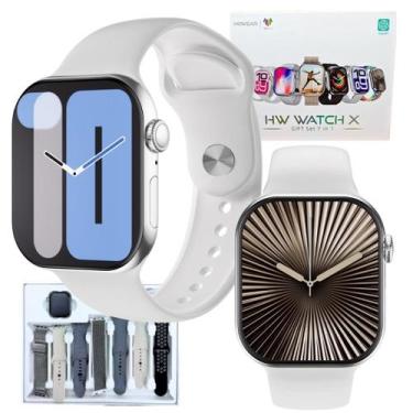 Imagem de Smartwatch Watch X 7 Pulseiras NFC GPS  Série 10 Pro Wearfit original 