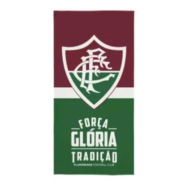 Imagem de Toalha Aveludada Estampada Transfer Fluminense