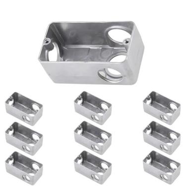 Imagem de 10 Condulete Em Alumínio Sieg 3/4 Múltiplo L S/placa