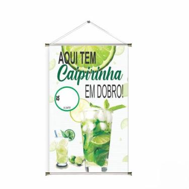 Imagem de Banner pronto Caipirinha BA 043 medida 45x70 cm arte pronta