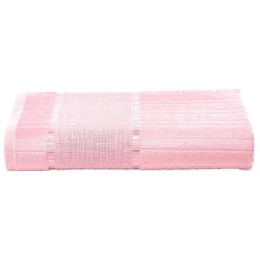Imagem de Toalha de Banho Dohler Velour Para Bordar Bella Liso 70x140cm, Rosa Cl