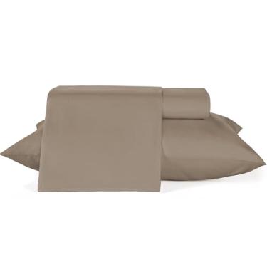 Imagem de Jogo Roupa de Cama Solteiro 3 peças, 200 fios Misto Teka Elegance