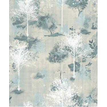 Imagem de Papel de parede importado edantex TNT galhos esverdeados Avalon 105