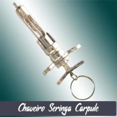 Imagem de Chaveiro Dental Seringa Carpule Odontológico - 1 Unidade - D-Express
