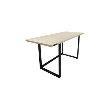 Imagem de Mesa Office Hayonik MHO 1500, Pés com Regulagem de Altura, Borda 27mm, Carvalho Berlin - 72341