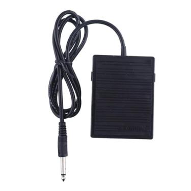 Imagem de predolo Pianos Digitais Teclados Pedal de Sustentação Pedal de Teclado Elétrico Antiderrapante com Plugue de 1/4 de polegada Interruptor de Polaridade para