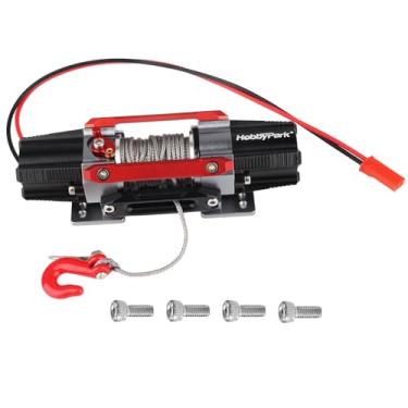 Imagem de Hobbypark 1/10 RC Crawler Winch with Dual Motor Powerful for Axial SCX10 Traxxas TRX4 Redcat Gen 8 Gen7 RC4WD D90 RC Rock Climbing Car