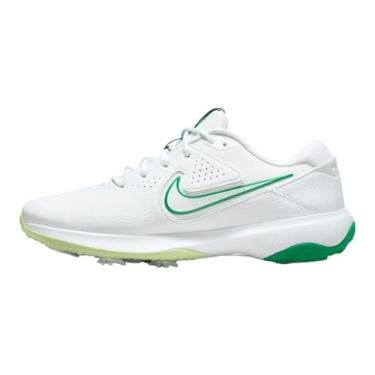 Imagem de Nike Tênis de golfe masculino Victory Pro 3, Branco/Verde Estádio - Barely Volt-Summit Branco, 44