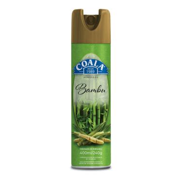 Imagem de ODORIZADOR DE AMBIENTE AEROSSOL COALA 400ML/240GR - BAMBU