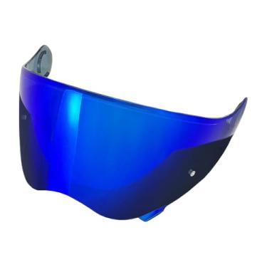 Imagem de ANSUNDA Viseira de capacete CNS-2 para Hornet X2, proteção UV para capacete de motocicleta compatível com Hornet X2, Hornet ADV (Revo Deep Blue)
