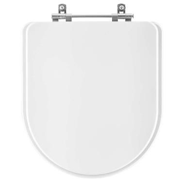Imagem de Assento Sanitário Poliéster Ona Branco para vaso Roca