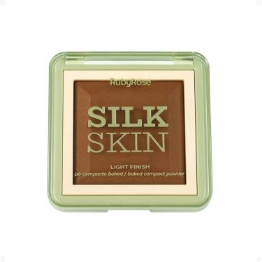 Imagem de Pó Compacto Ruby Rose Silk Skin Light Finish PC80 HB-M403-8