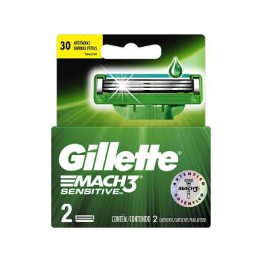 Imagem de Carga Mach 3 Sensitive c/2un - Gillette