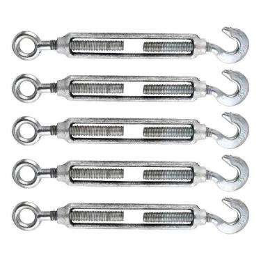 Imagem de 2X Esticador De Cabos De Aço 3/16 Pol.  4,8 Mm  10 Peças