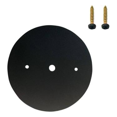 Imagem de 2X Placa Cega Tampa Caixa 4X4 Slim Aluminio Trilho Spot Teto